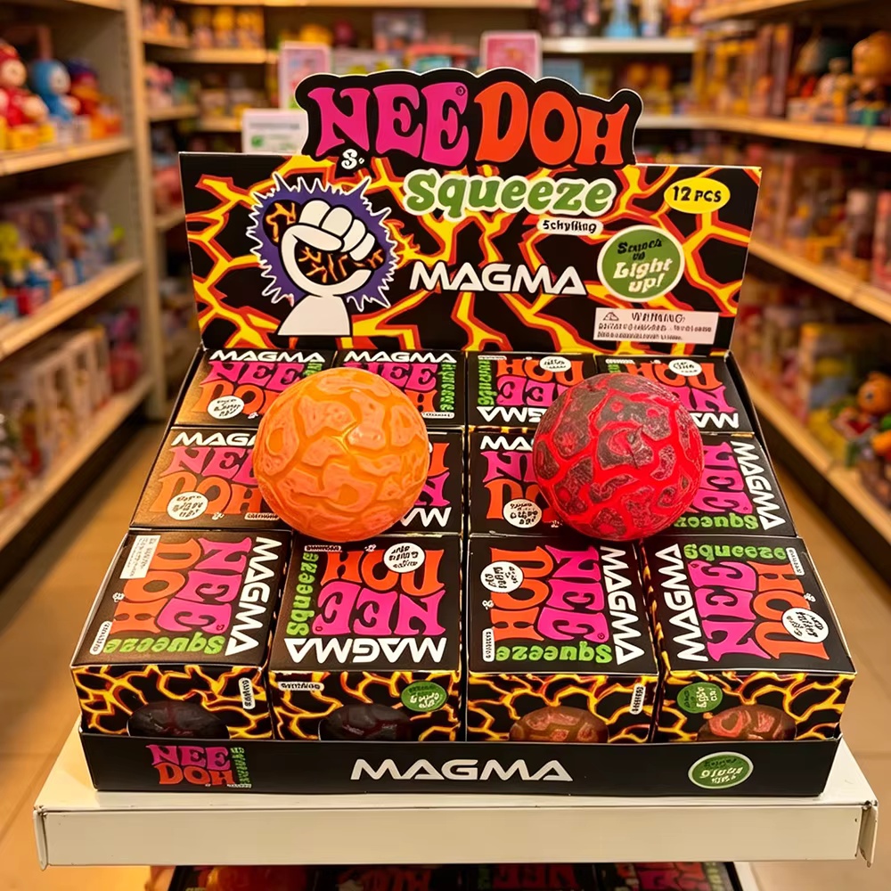 Fidget Cube Original - New Product NeeDoh Glitter Magma Ball