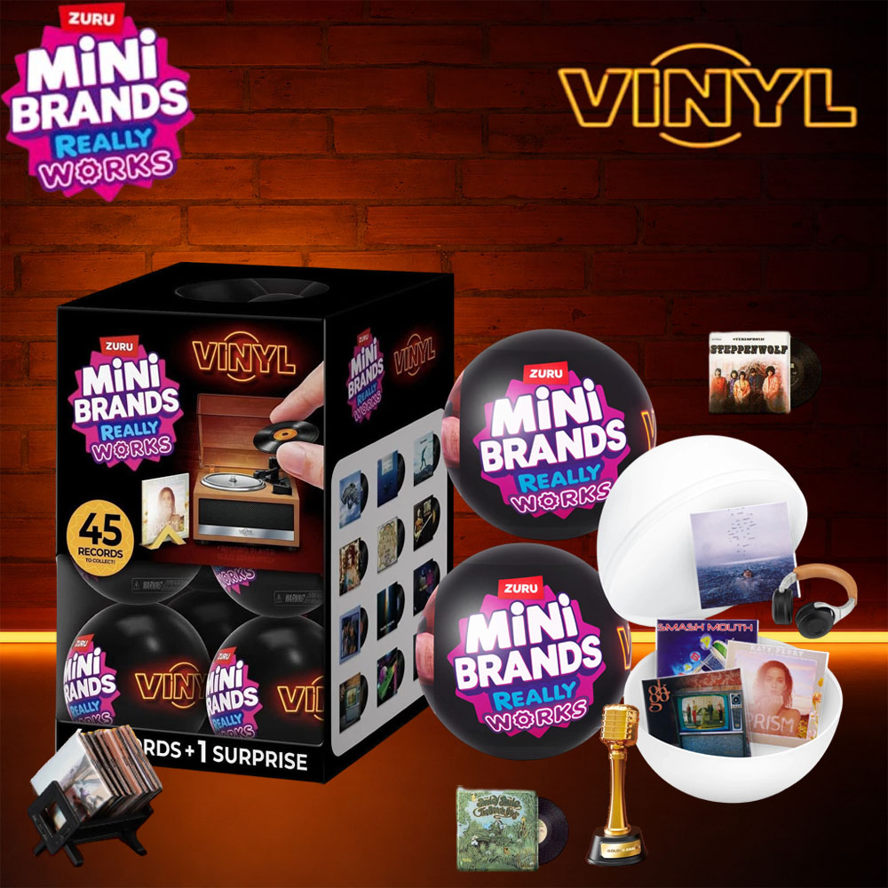 Vinyl Figure Blank - Zuru Mini Brands Really Works Mini