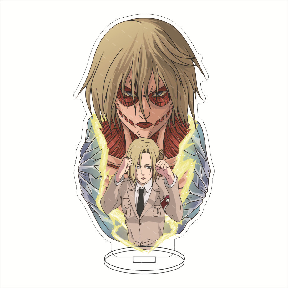 16CM Anime Figure ‌Attack on T - Figma Stand Set ulasan dan harga
