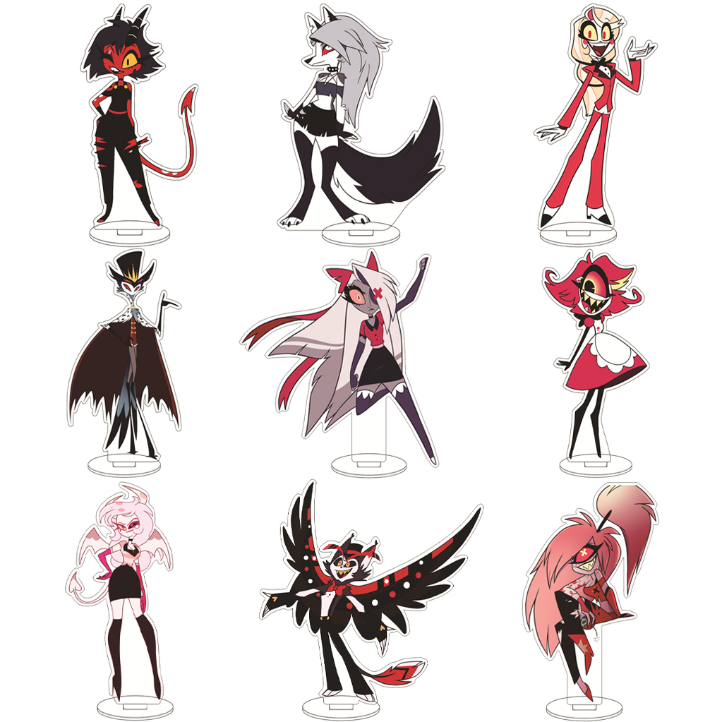 16CM Anime Hazbin Hotel Charli - Figma Stand Set ulasan dan harga