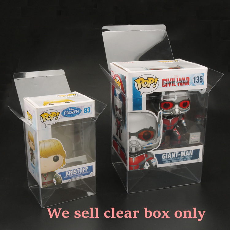 Transparent Clear box for Movi - Funko Pop Protector ulasan dan harga