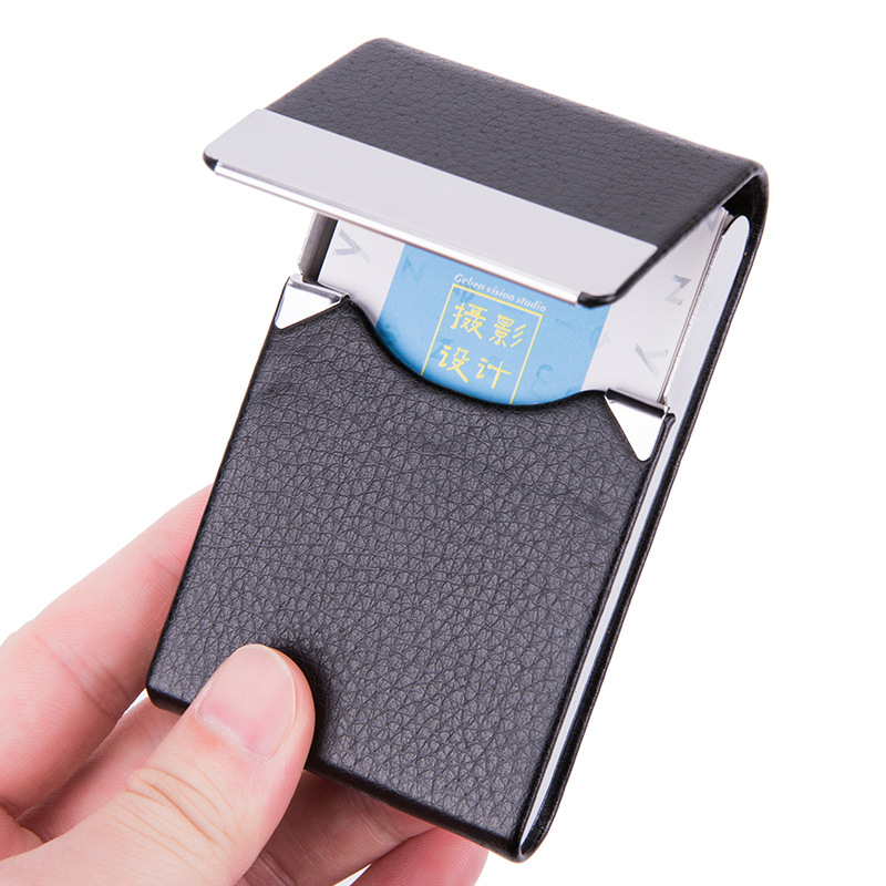 1 PC Business Card Holder Case - Card Top Loader ulasan dan harga