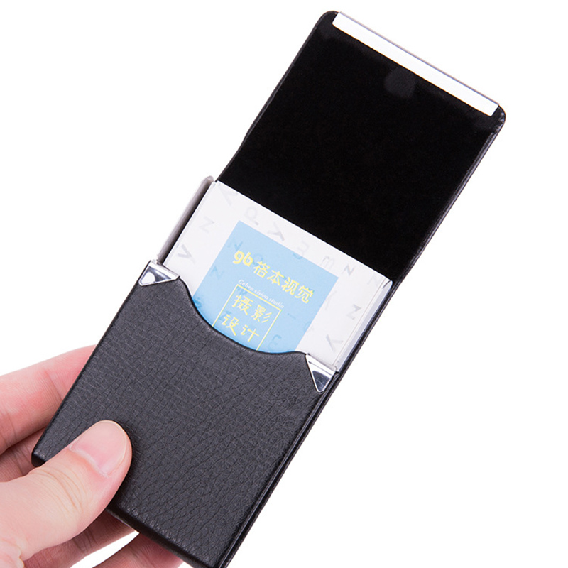 1 PC Business Card Holder Case - Card Top Loader ulasan dan harga