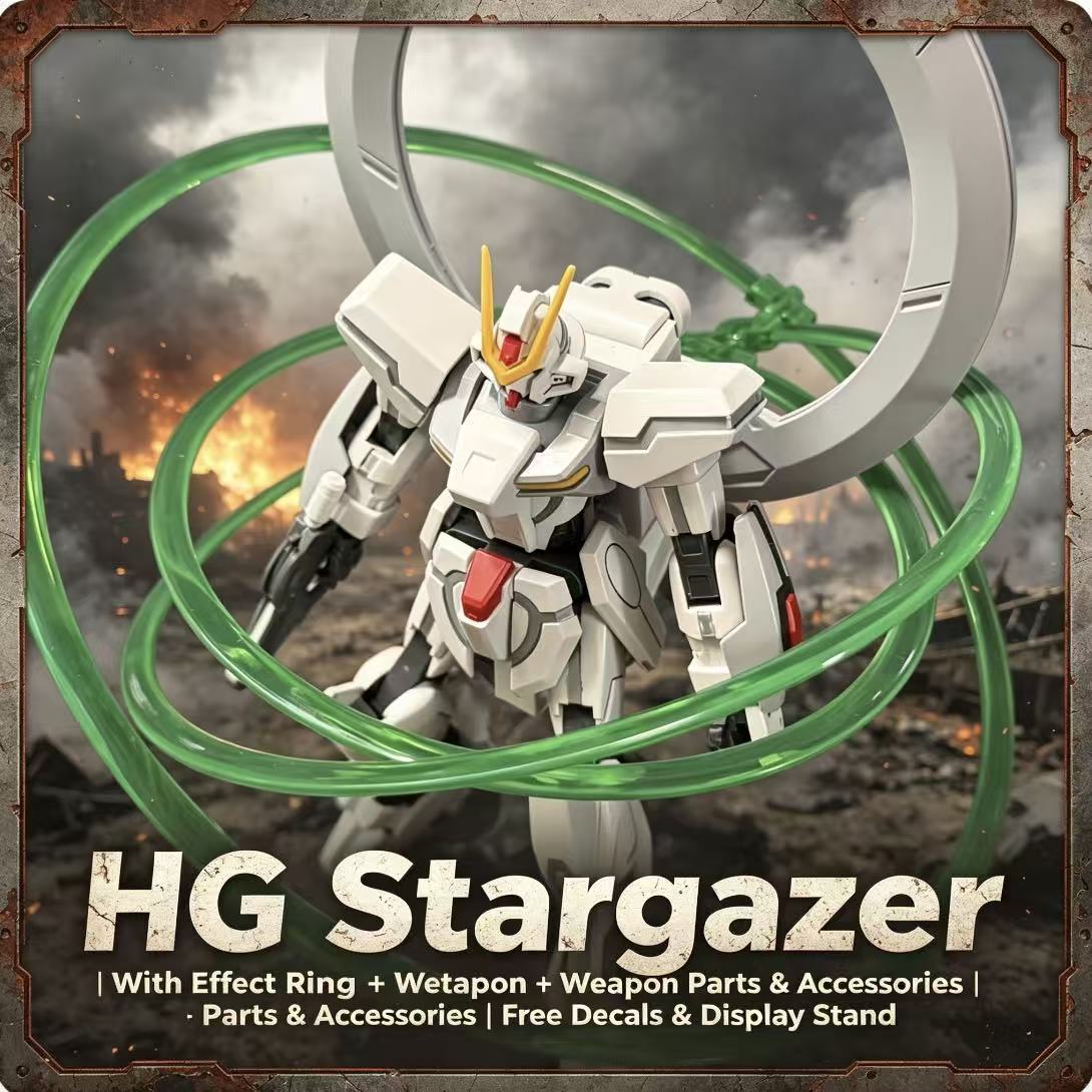 47 HG Stargazer Mecha with Eff - Bandai Model Gundam Hg ulasan dan harga