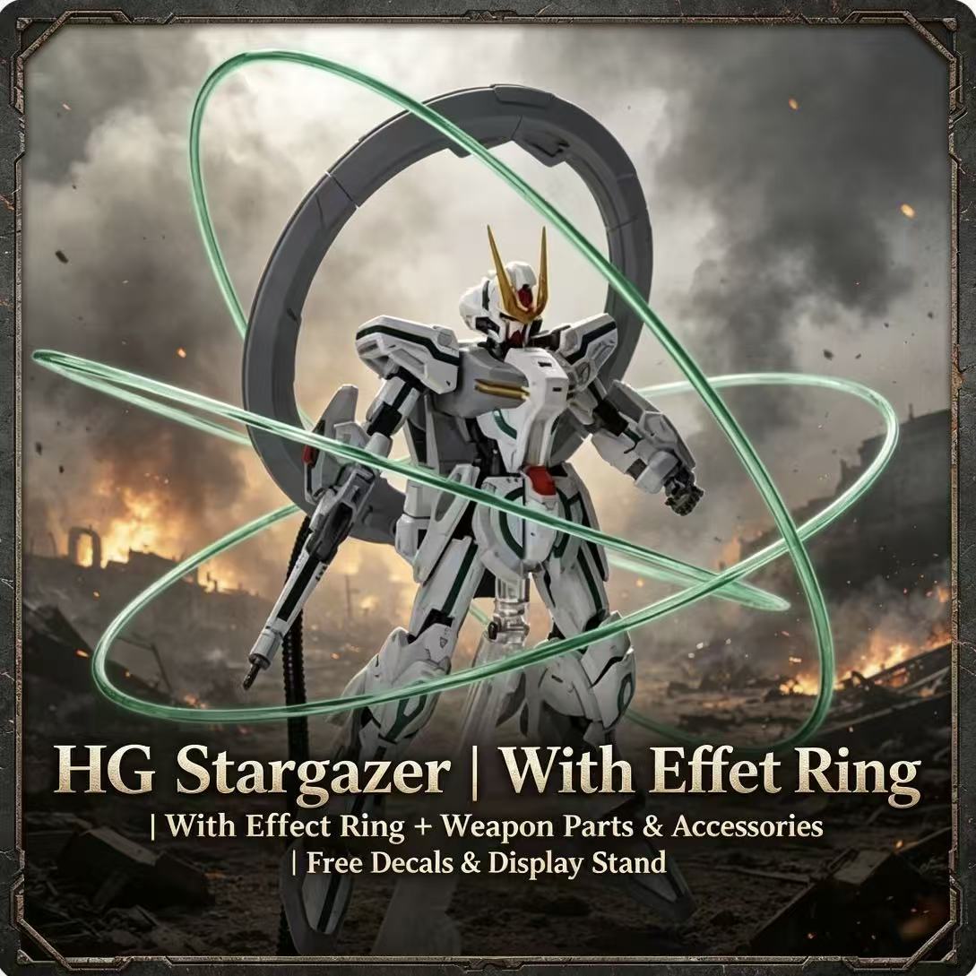 47 HG Stargazer Mecha with Eff - Bandai Model Gundam Hg ulasan dan harga