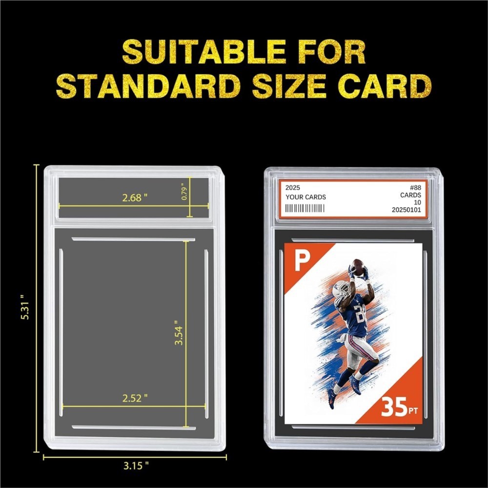 Graded Card Slab Acrylic Card  - Graded Card Display ulasan dan harga