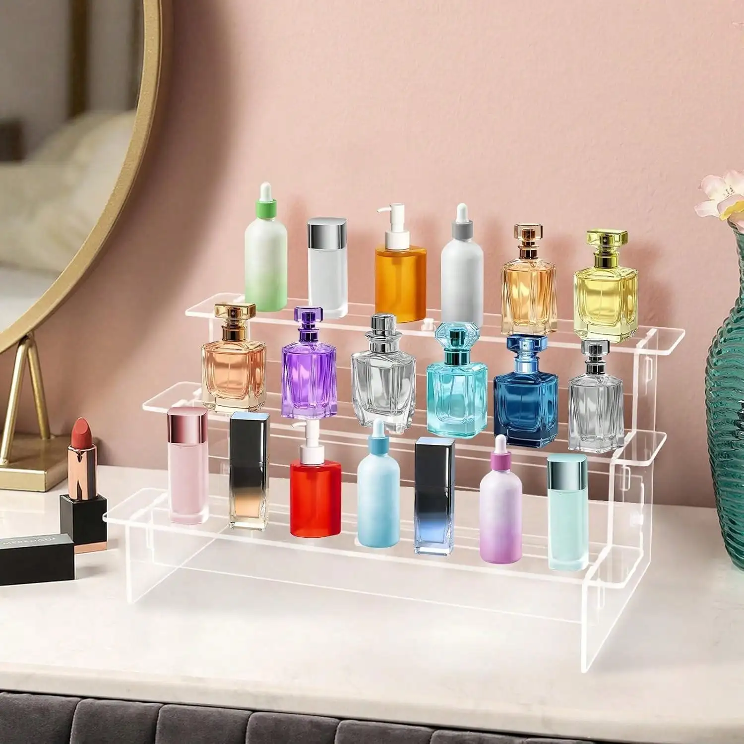 Acrylic Display Risers Perfume - Display Risers Set ulasan dan harga