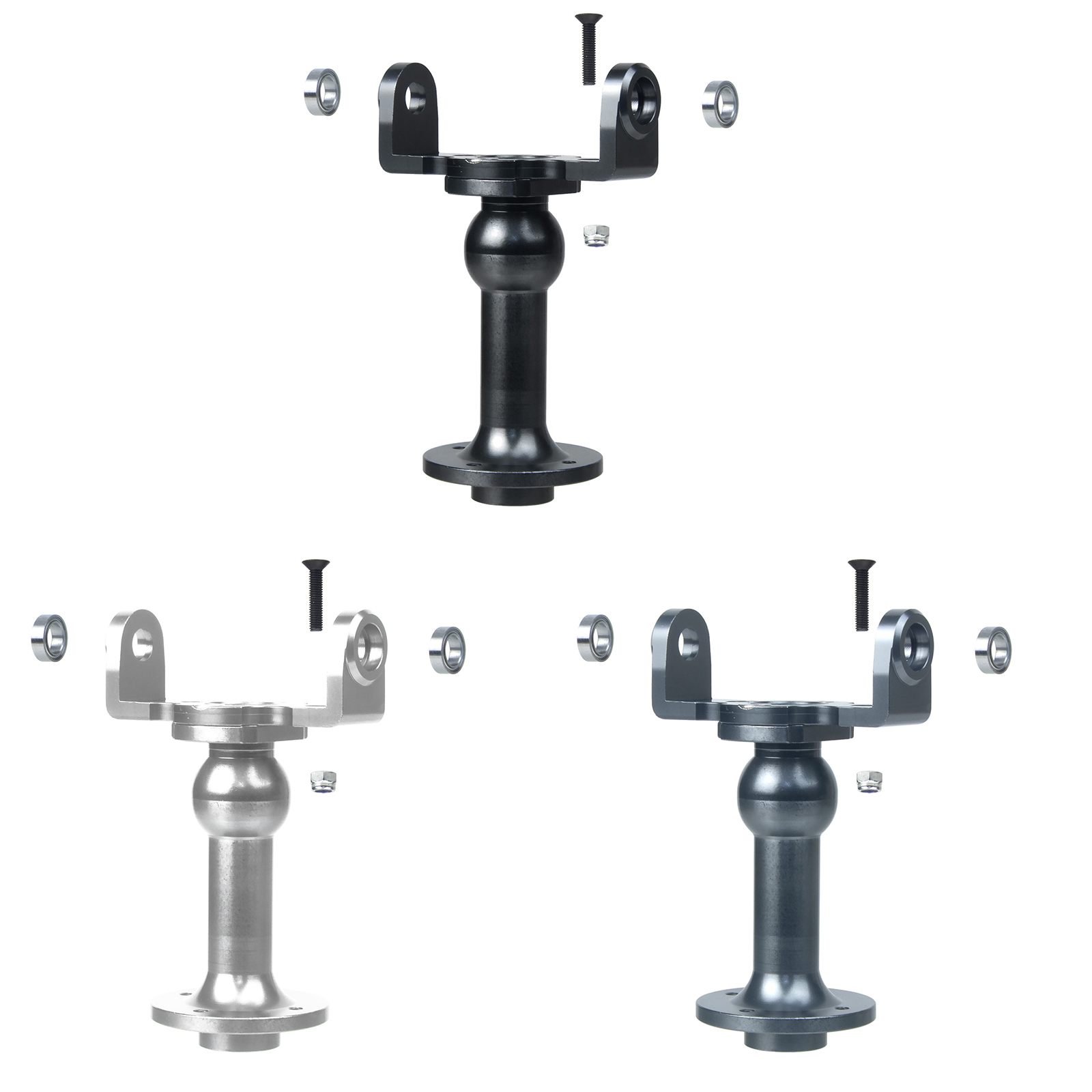 Aluminum Axle/Shaft Tube C-Hub - Tamiya Model Rc Car ulasan dan harga