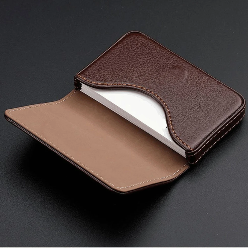 Sized Stitched PU Leather Cred - Card Top Loader ulasan dan harga