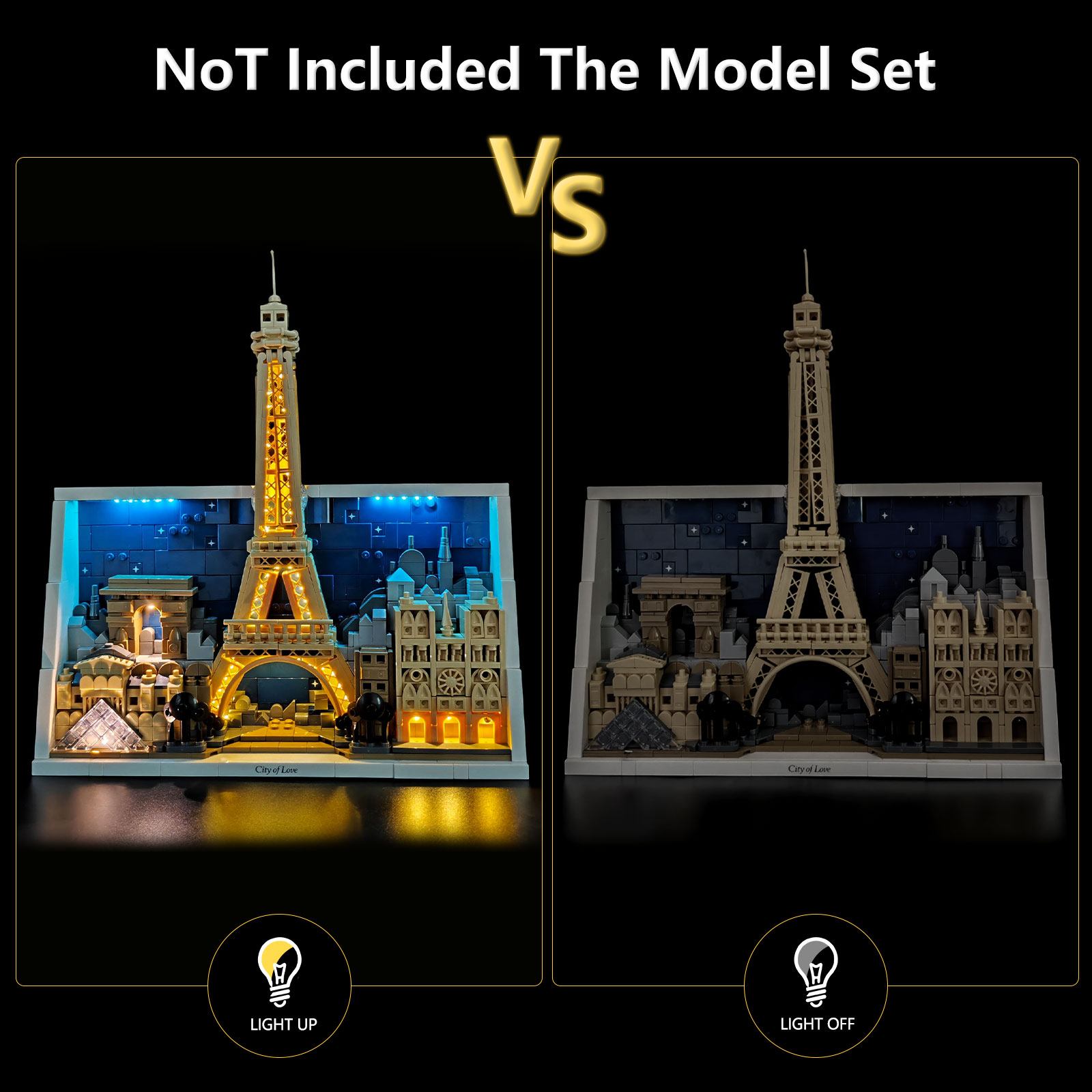 LYBMTWF LED Lighting Kit Compa - Lego Set City ulasan dan harga