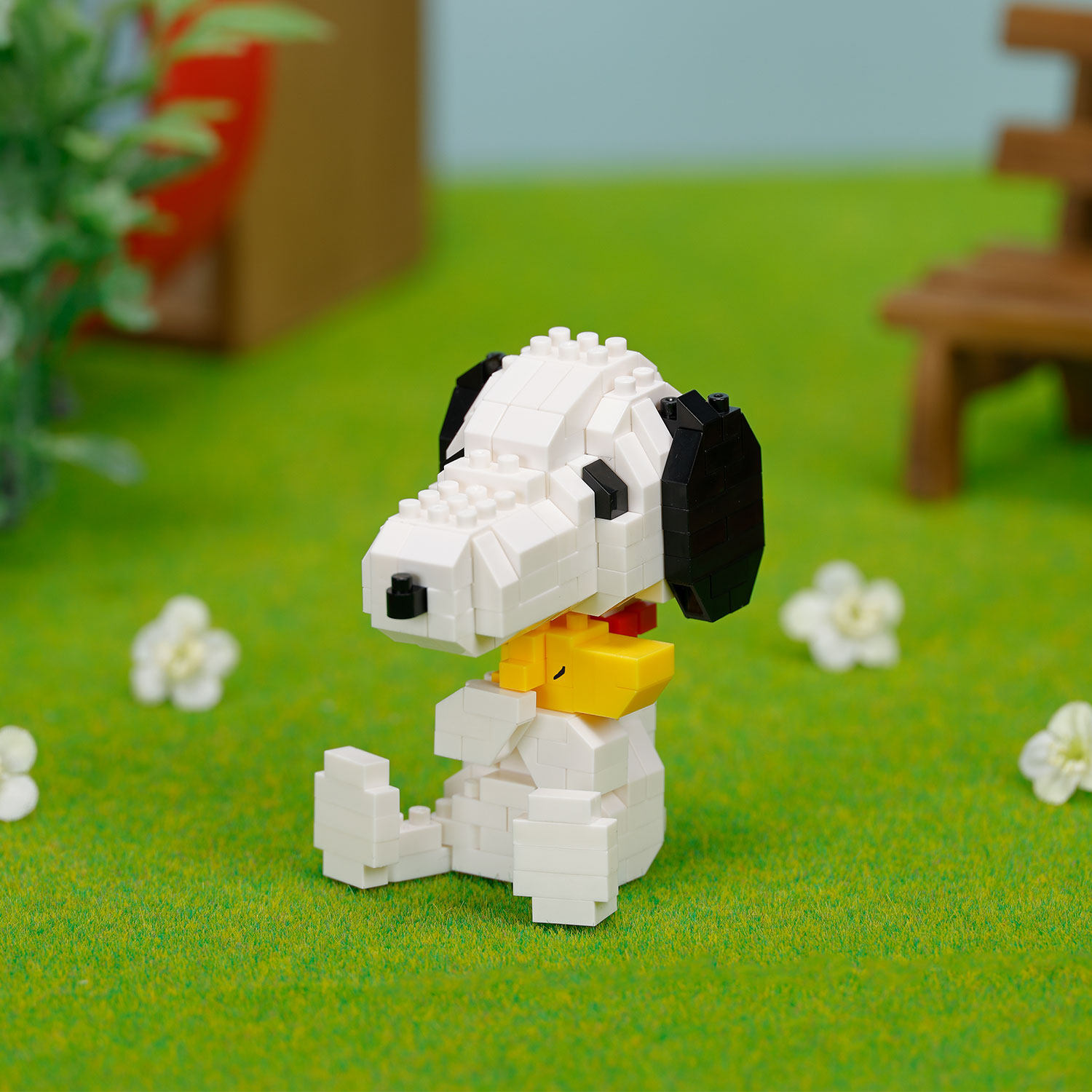 Nanoblock Peanuts Series Joe C - Building Block Mini ulasan dan harga