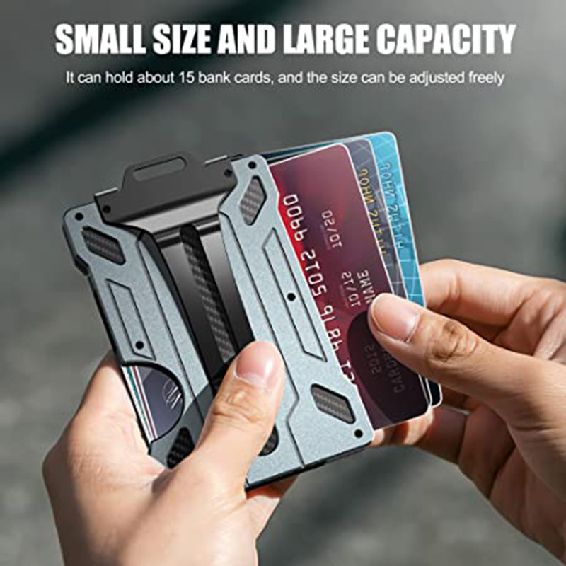 RFID Fashion Card Wallet Credi - Card Top Loader ulasan dan harga
