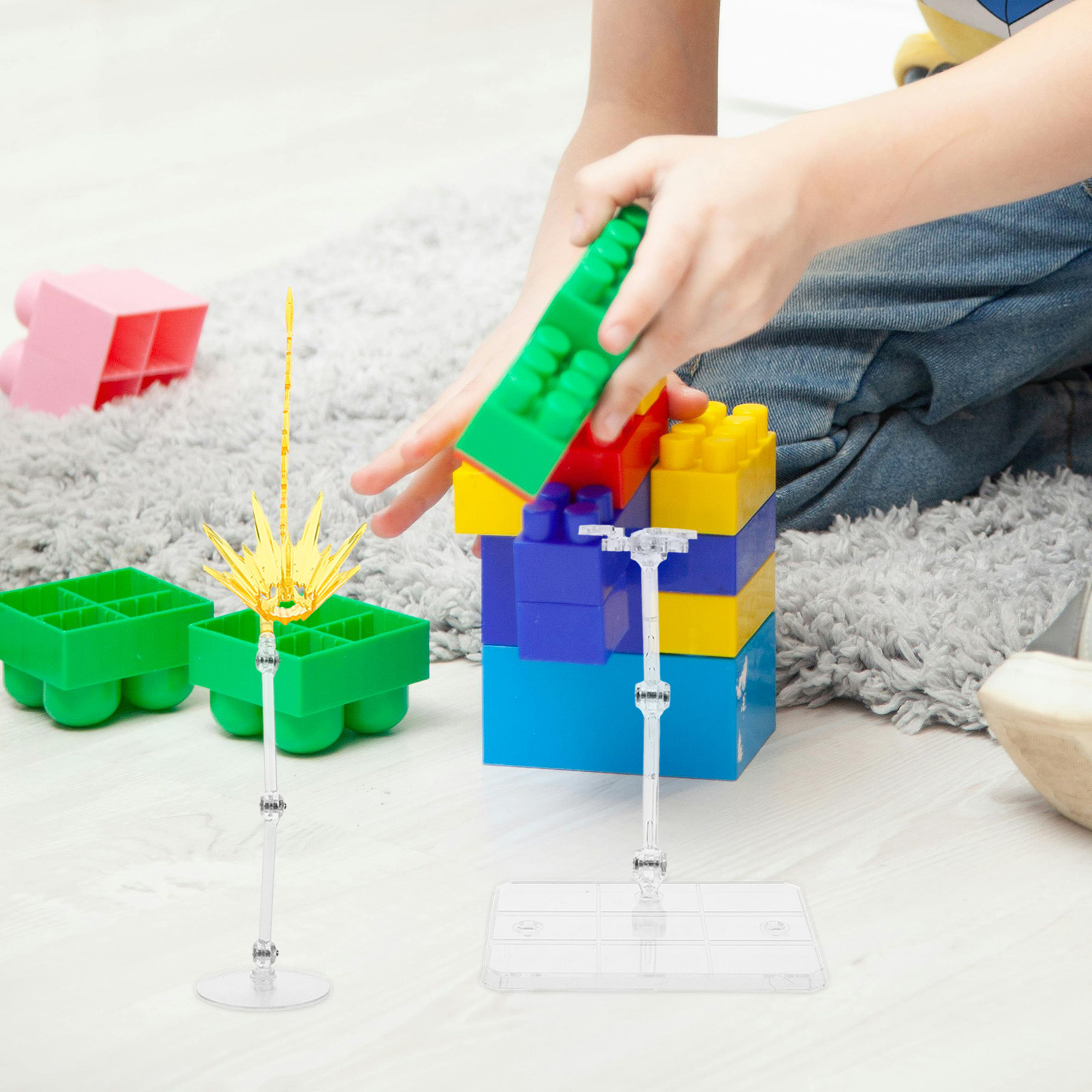2Pcs Effects Display Stands Ad - Action Figure Stand ulasan dan harga