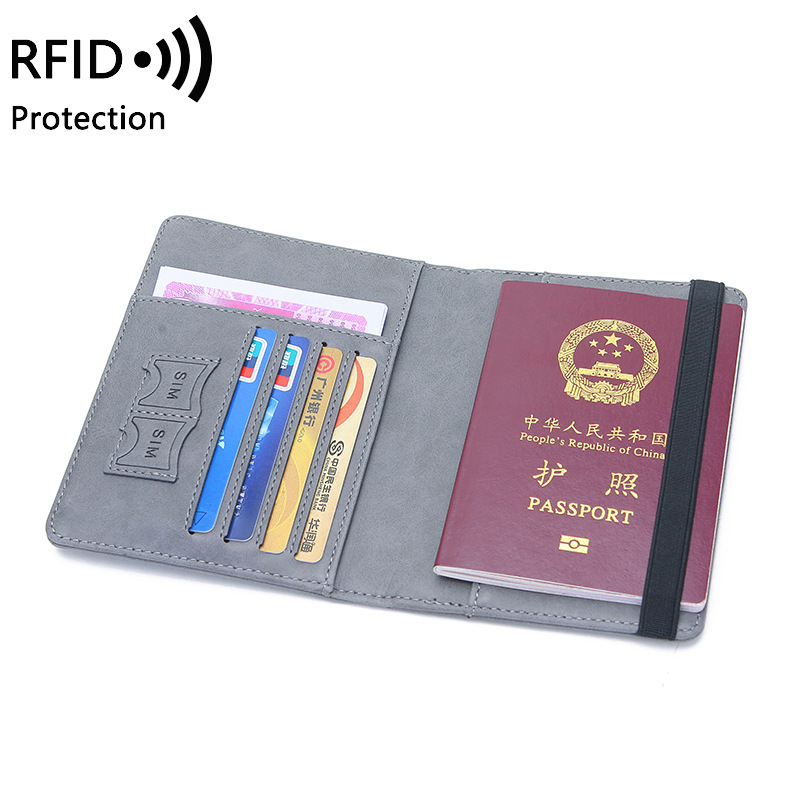Unisex PU Leather Passport Hol - Card Top Loader ulasan dan harga