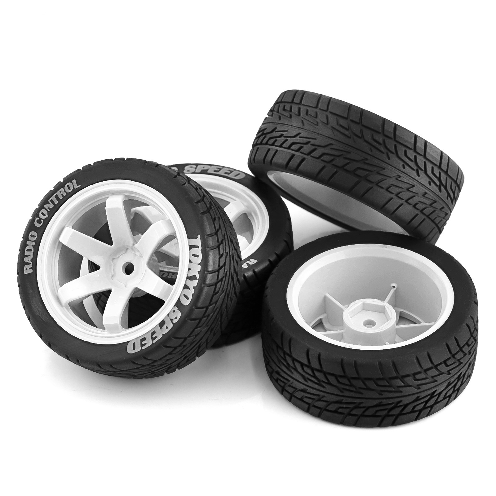 1/10 RC On Road Tires And Whee - Tamiya Model Rc Car ulasan dan harga