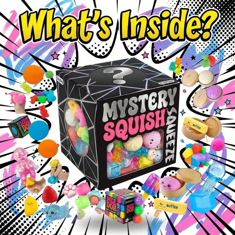 Cute Surprise Fidget Toy Stres - Mystery Box Blind Bag ulasan dan harga