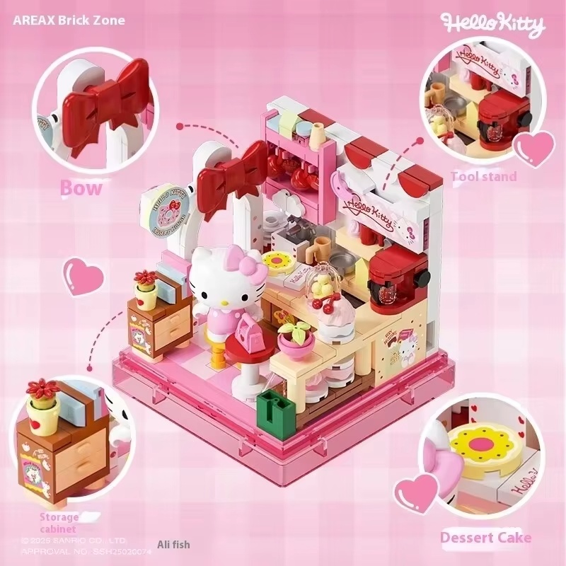 Sanrio Area-X Building Blocks  - Building Block Mini ulasan dan harga