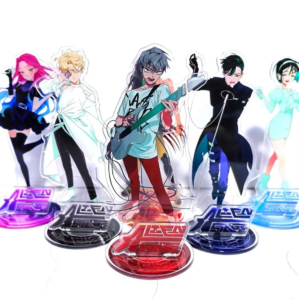 Kawaii Alien Stage Acrylic Sta - Action Figure Stand ulasan dan harga