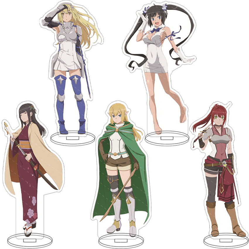 16CM Anime Figure Is It Wrong  - Figma Stand Set ulasan dan harga
