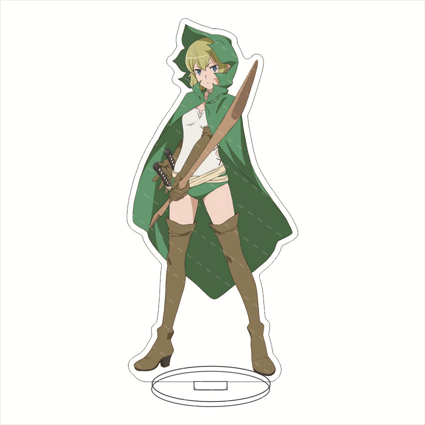 16CM Anime Figure Is It Wrong  - Figma Stand Set ulasan dan harga