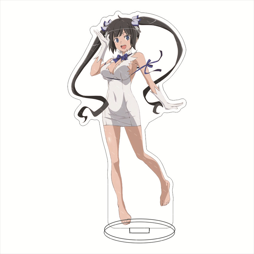 16CM Anime Figure Is It Wrong  - Figma Stand Set ulasan dan harga