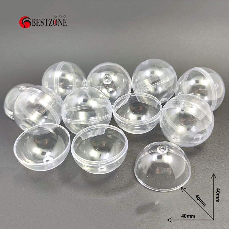 100Pcs/Lot Diameter 40MM Clear - Capsule Toy Gashapon ulasan dan harga