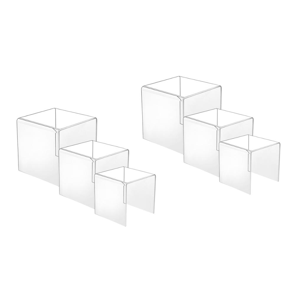 Clear Acrylic Display Risers f - Display Risers Set ulasan dan harga