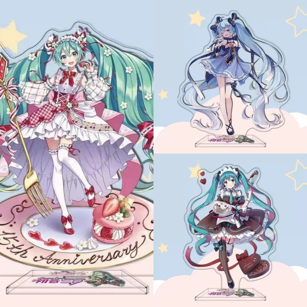 Hatsune Miku Anime Character A - Figma Stand Set ulasan dan harga