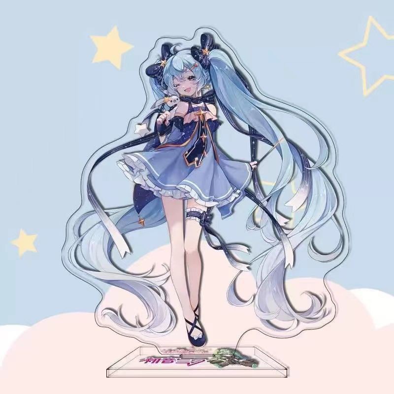 Hatsune Miku Anime Character A - Figma Stand Set ulasan dan harga