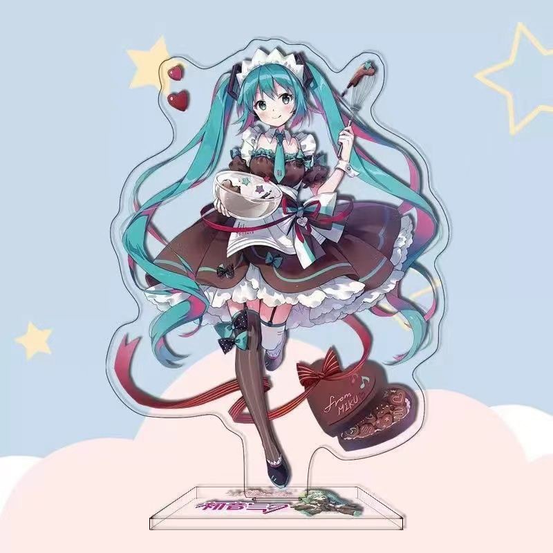 Hatsune Miku Anime Character A - Figma Stand Set ulasan dan harga