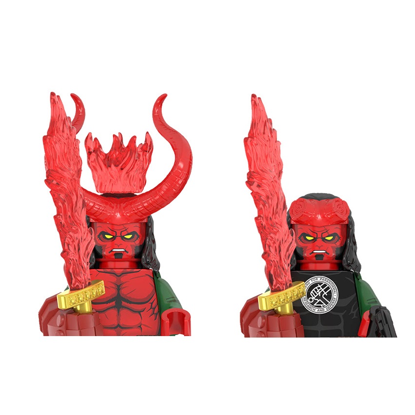 WM2422 WM2421 Hellboy Building - Building Block Mini ulasan dan harga