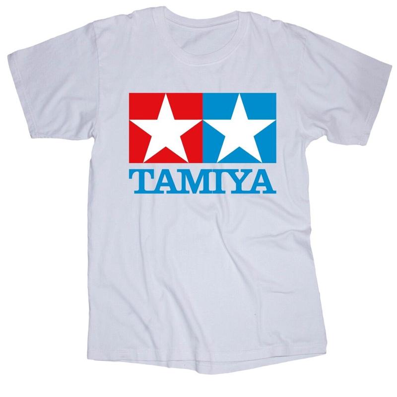 TAMIYA logo white T shirt RC C - Tamiya Model Rc Car ulasan dan harga