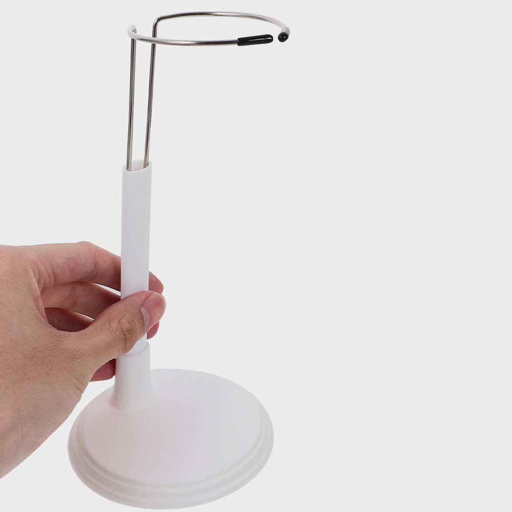 3Pcs White Adjustable Support  - Action Figure Stand ulasan dan harga