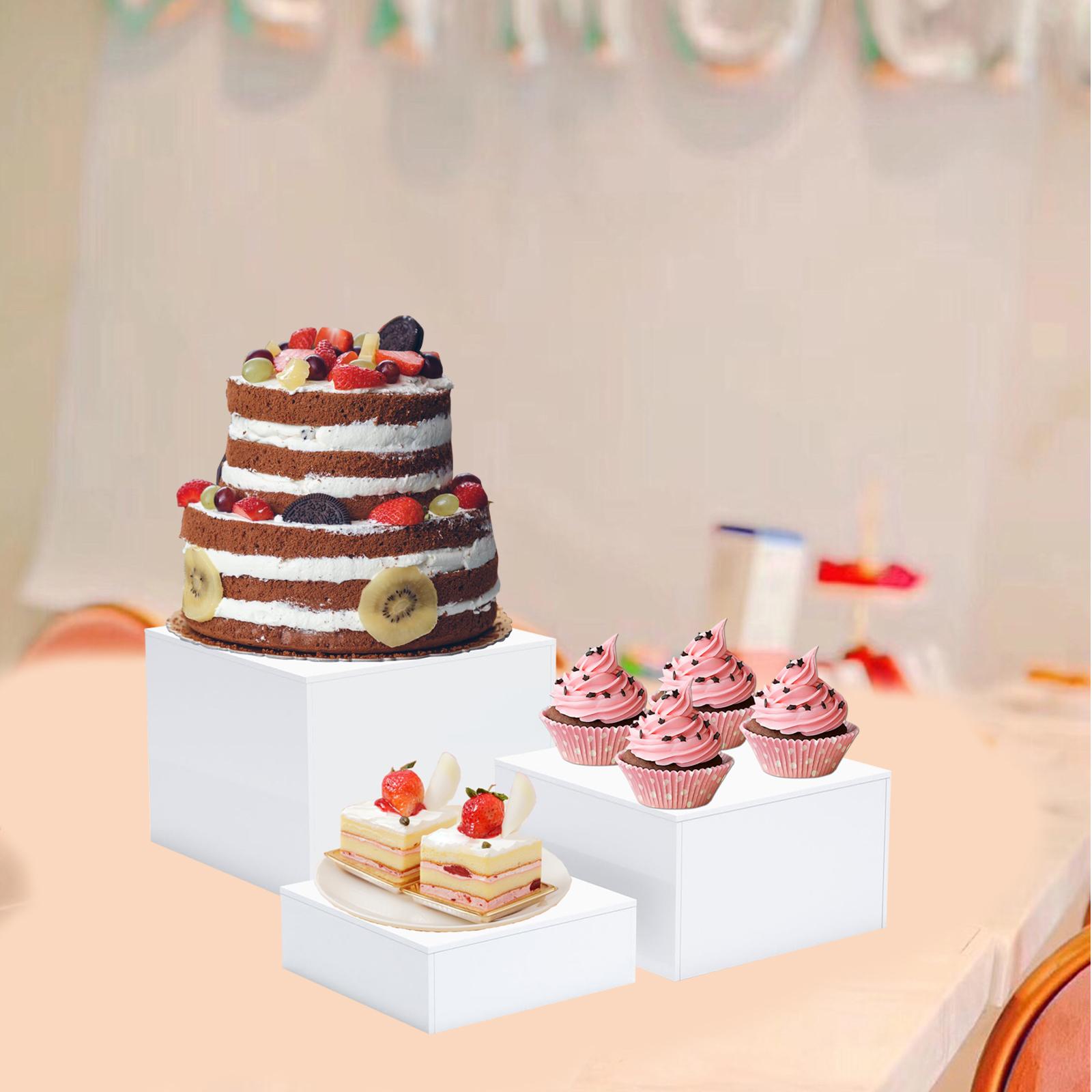 3x Buffet Risers Multi Use Dis - Display Risers Set ulasan dan harga