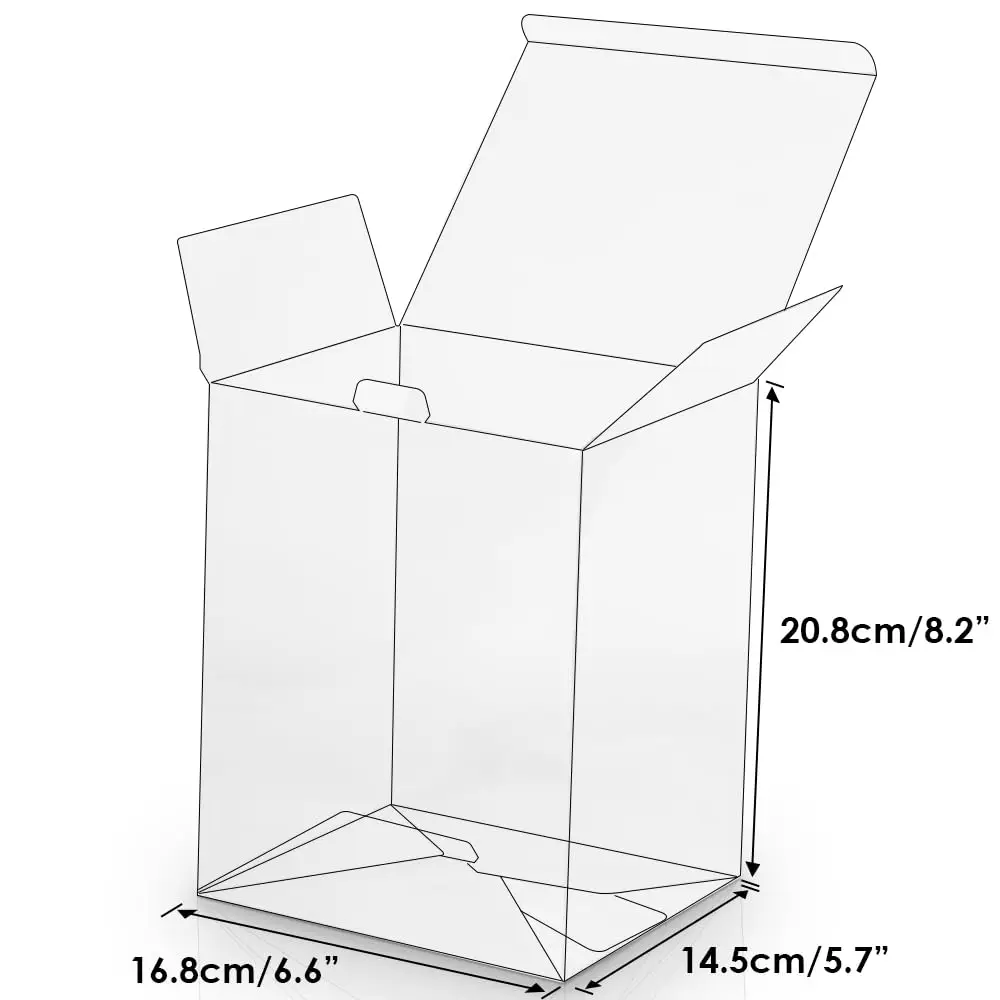 0.50 MM Thick Clear Scratch-Re - Funko Pop Protector ulasan dan harga