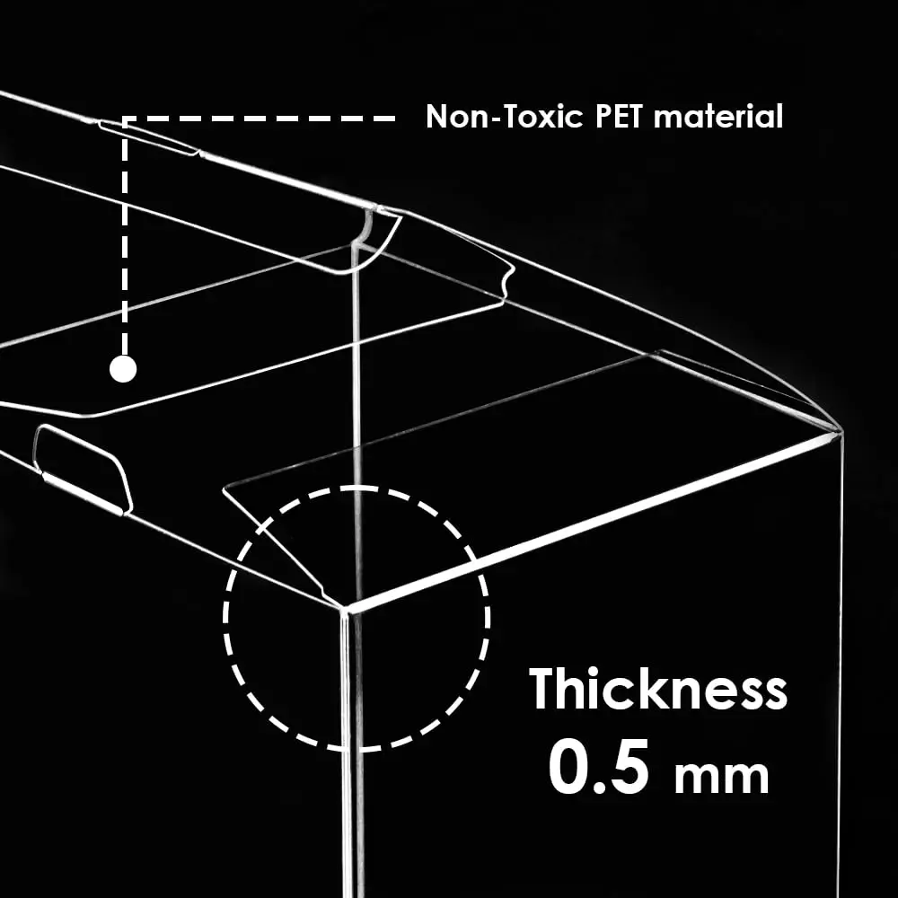 0.50 MM Thick Clear Scratch-Re - Funko Pop Protector ulasan dan harga