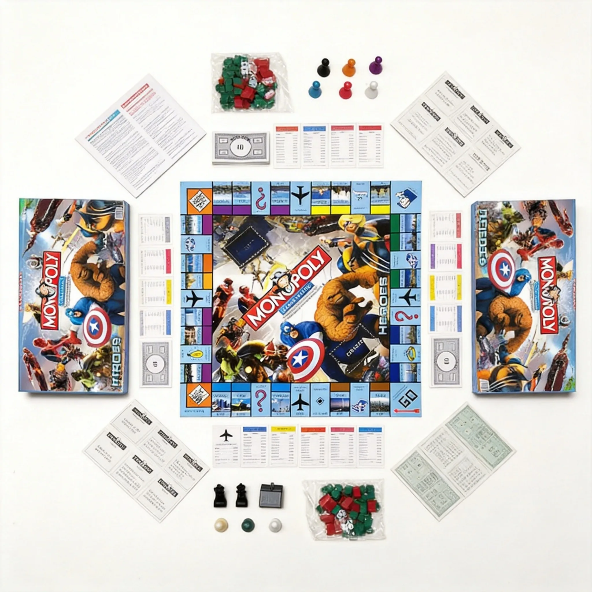 Marvel Heroes Monopoly Global  - Hasbro Game Monopoly ulasan dan harga