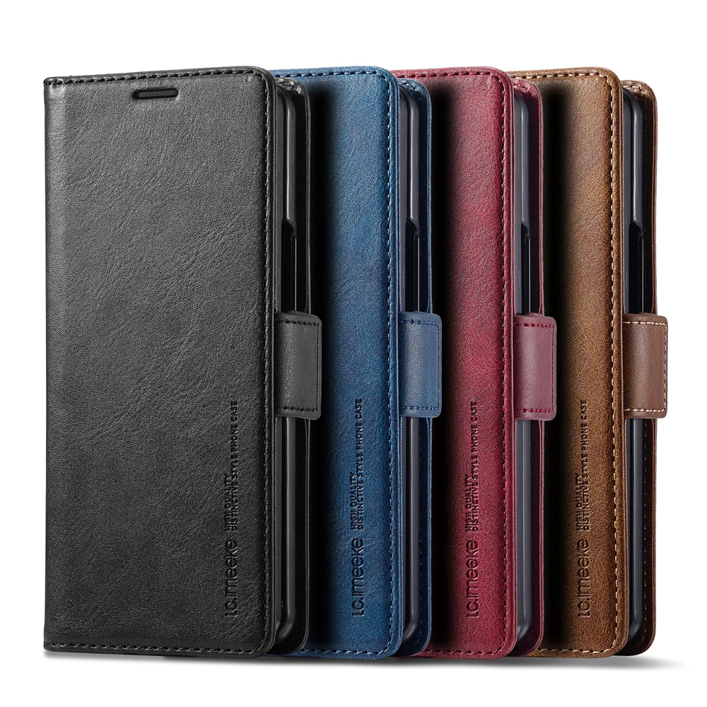 Leather Wallet Phone Case For  - Card Top Loader ulasan dan harga