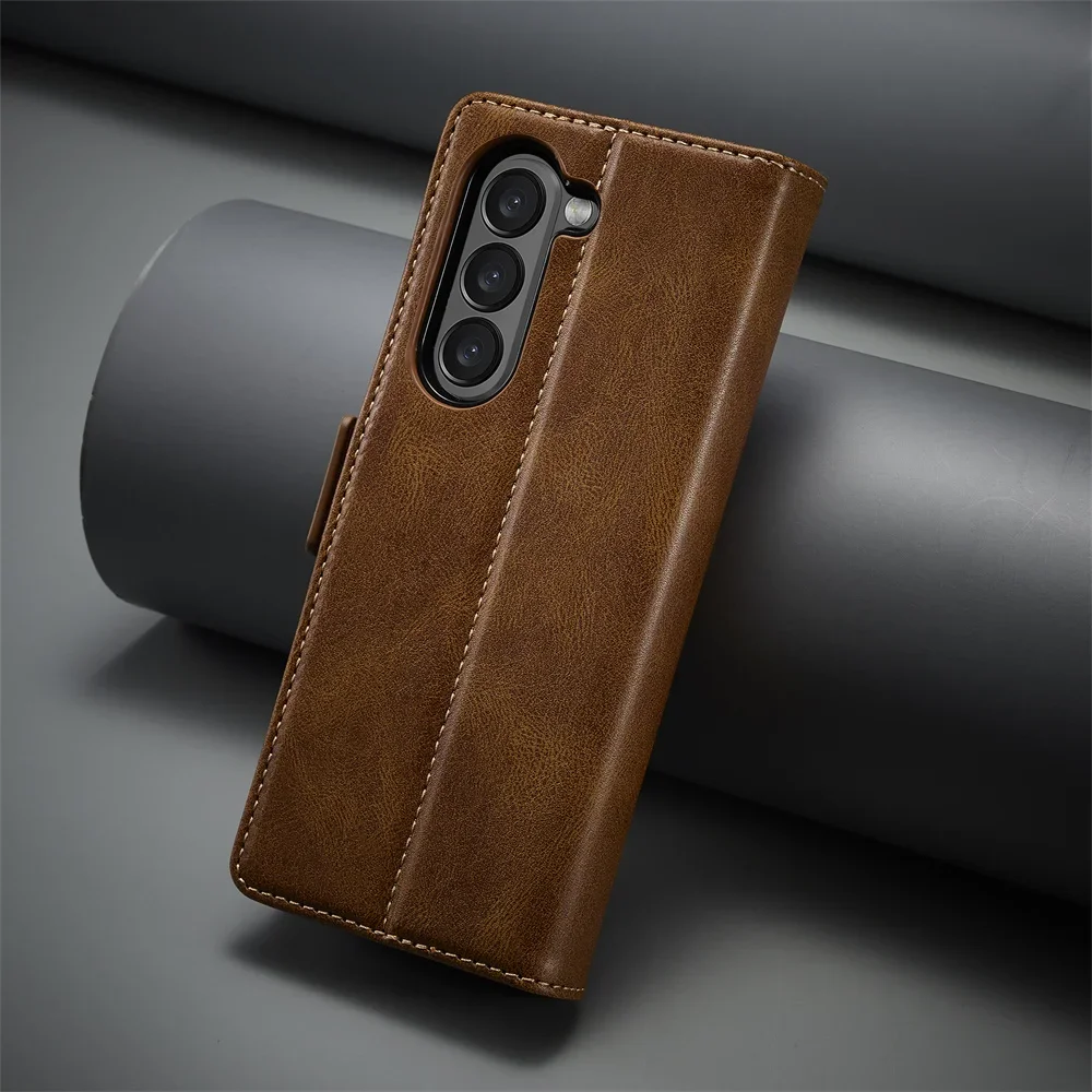 Leather Wallet Phone Case For  - Card Top Loader ulasan dan harga