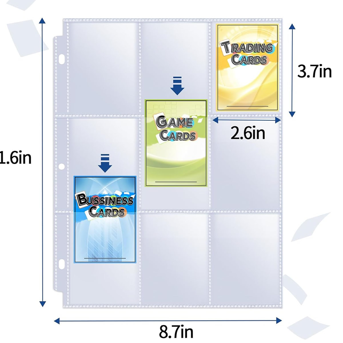 50 Pack 9 Pocket Card Sleeves  - Pokemon Binder Card ulasan dan harga