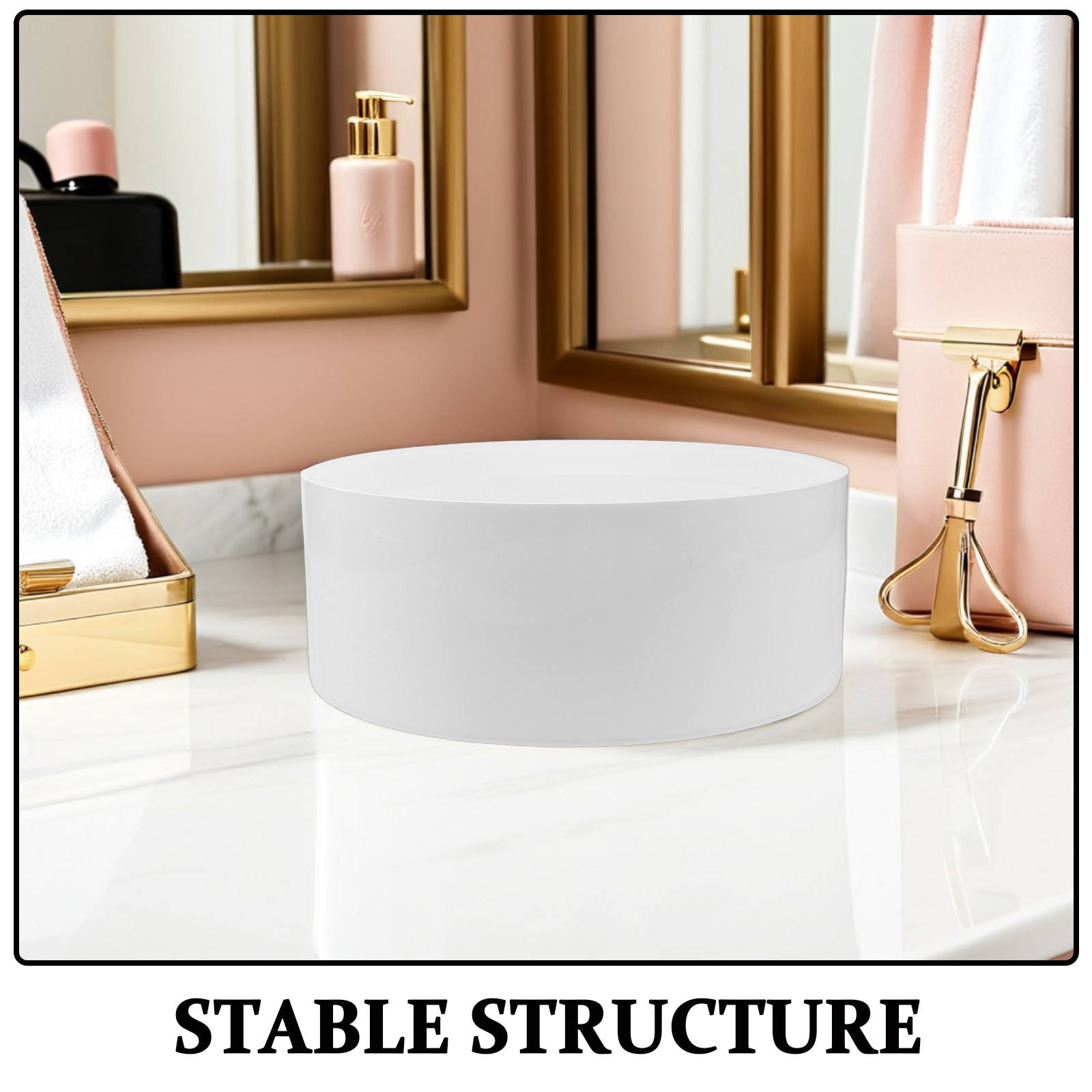 3Pcs Round Acrylic Riser Displ - Display Risers Set ulasan dan harga