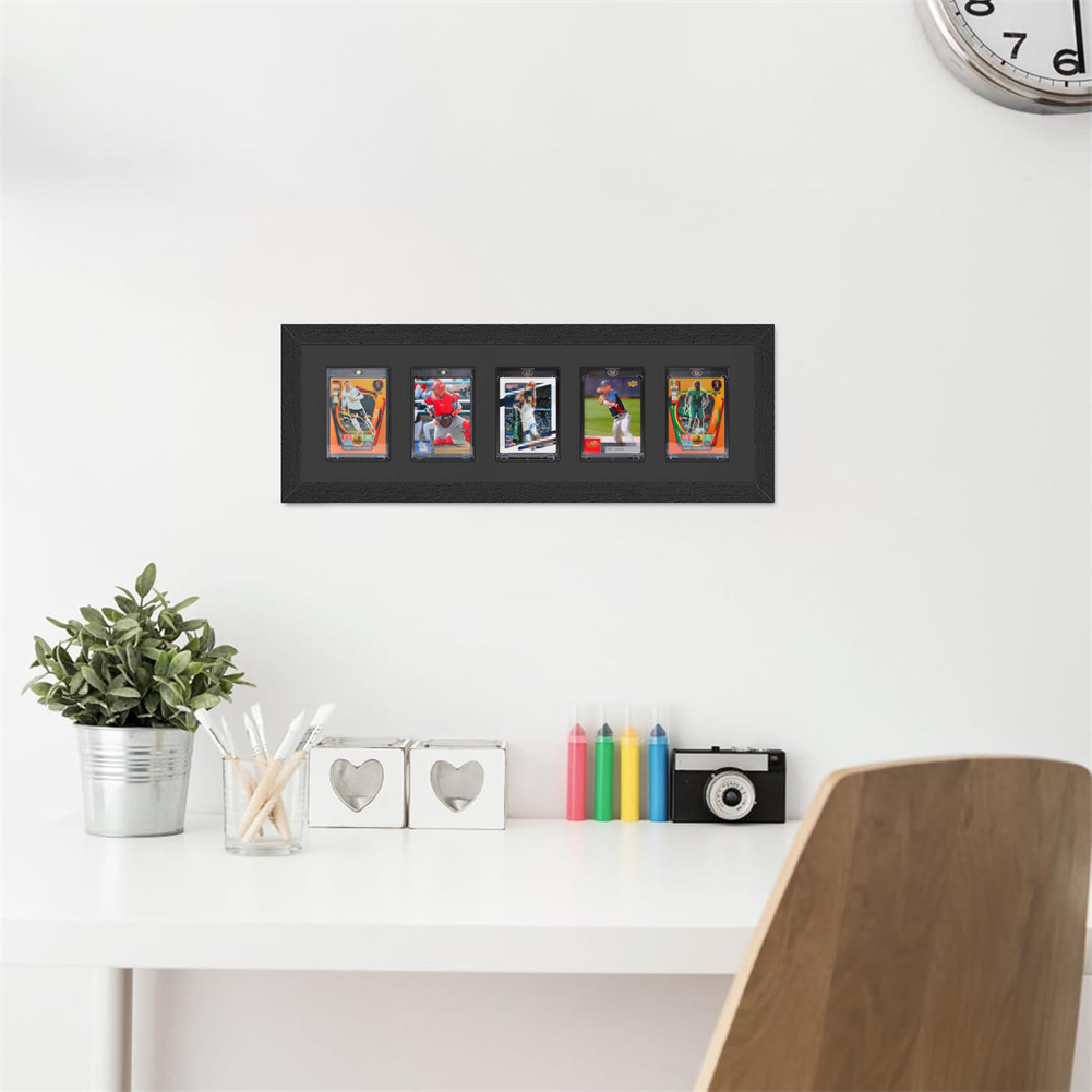 3-9 Grids Wooden Graded Sports - Graded Card Display ulasan dan harga