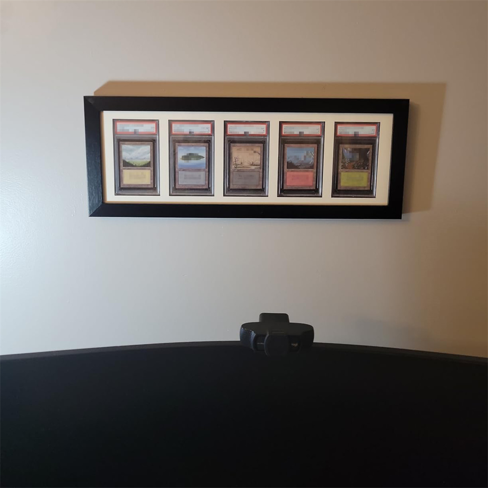 3-9 Grids Wooden Graded Sports - Graded Card Display ulasan dan harga