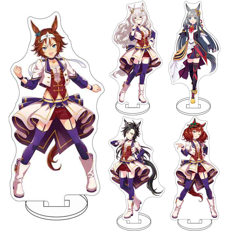 16CM Anime ‌Game Uma Musume Pr - Figma Stand Set ulasan dan harga