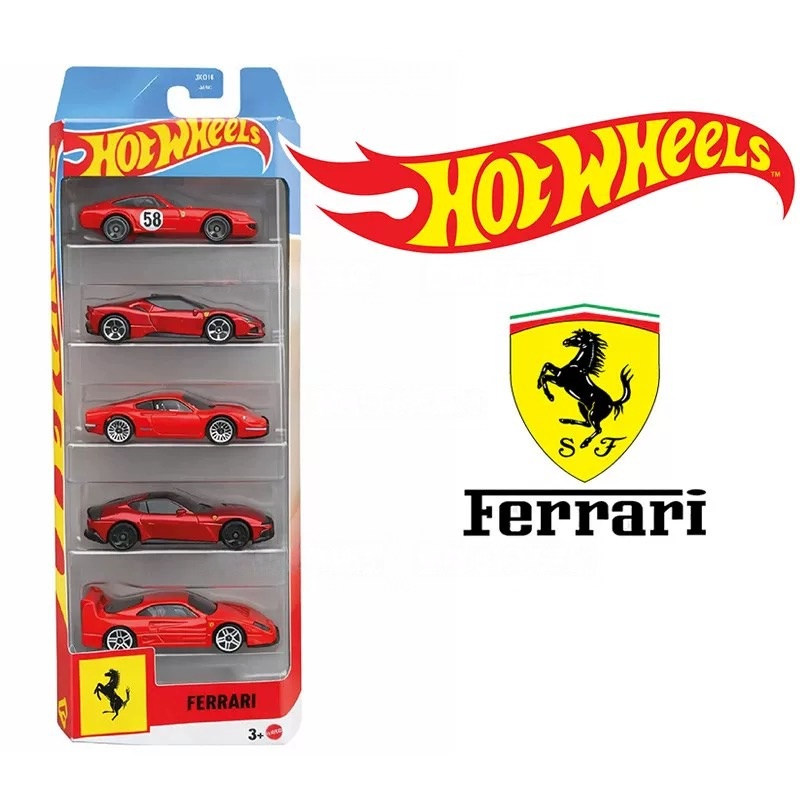 2026 5PCS Hot Wheels Ferrari S - Hot Wheels Car Track Sets ulasan dan harga