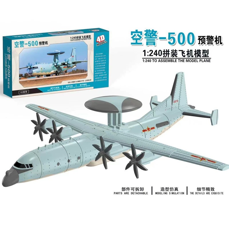 4D Assembled Aircraft Model Ai - Model Airplane Plastic ulasan dan harga