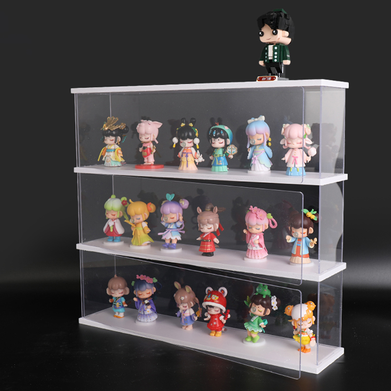 1-4 Tier Acrylic Display Case  - Funko Pop Protector ulasan dan harga