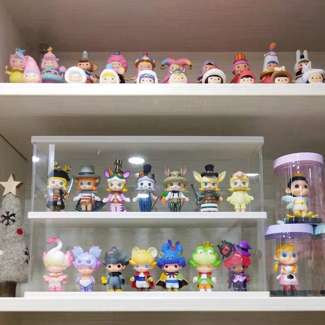 1-4 Tier Acrylic Display Case  - Funko Pop Protector ulasan dan harga
