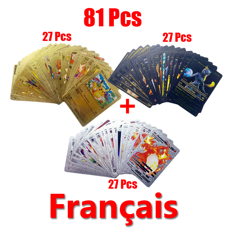 81-15Pcs Pokemon Cards Gold Si - Pokemon Binder Card ulasan dan harga