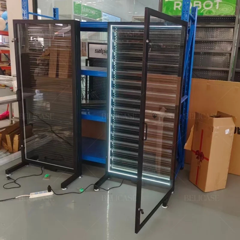 custom.Lockable Wall Cabinet B - Graded Card Display ulasan dan harga